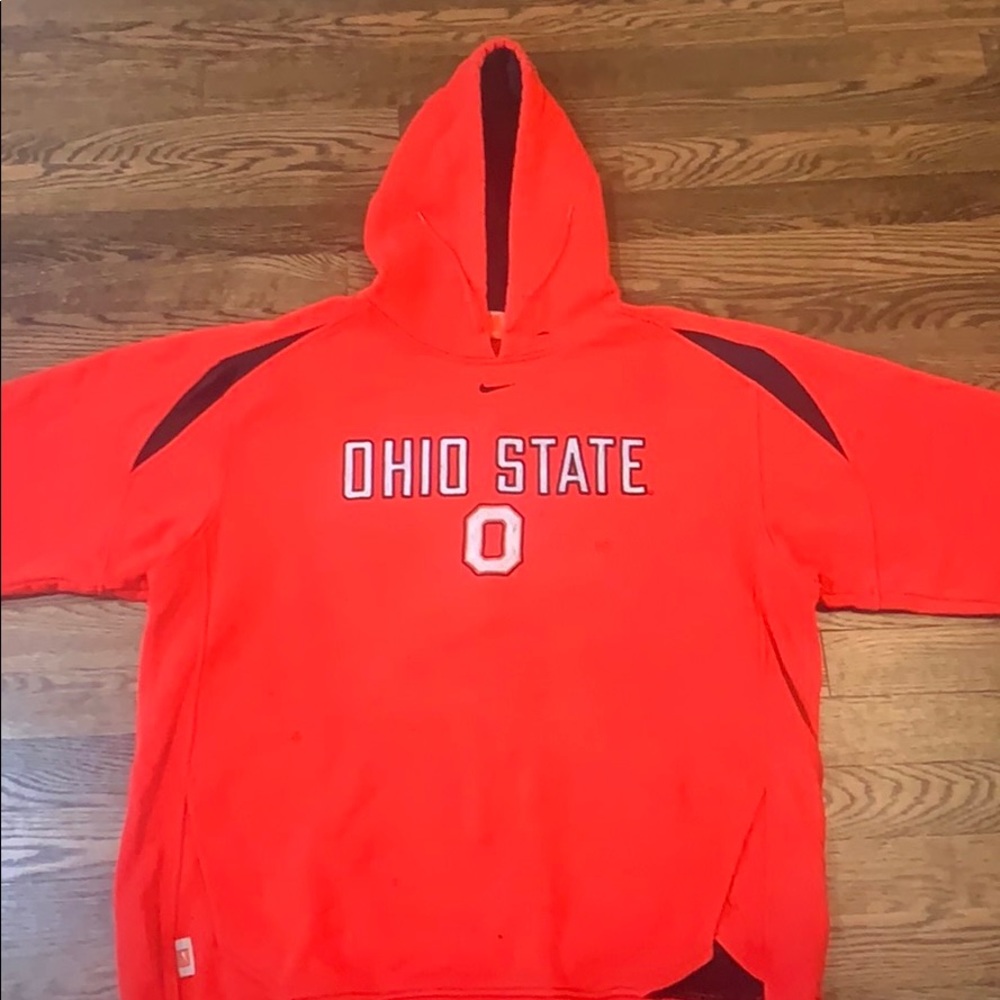 Nike Vintage NCAA Ohio state hoodie Travis Scott